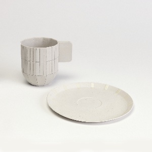 Paper Porcelain Tea Cup, Prototype, 2009