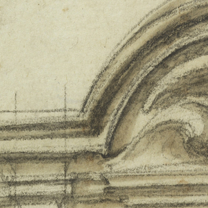 Drawing, Window Case, 1740–70