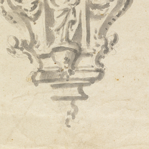 Drawing, Design for an altar lamp, 1750–1805
