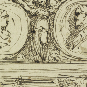 Drawing, Design for an Entablature, 1750–1805