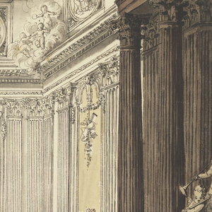 Drawing, View of Masquerade Ball, 1770–80