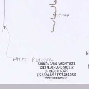 Drawing, Further Plan Development, November 28–29, 2011