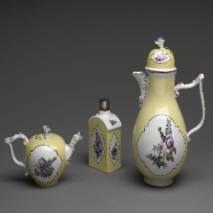 Chocolate Pot And Lid (Germany), mid-18th century