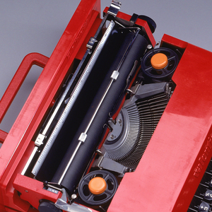 Valentine Typewriter And Case, ca. 1969