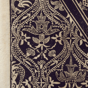 Book Illustration, Fiori di ricami nuouamente posti in luce (Flower embroidery brought to light again), Lace design
