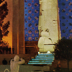 Book Illustration, Magic in the Night: Official Souvenir, Golden Gate International Exposition; The Court of Pacifica at Night, 1939–40