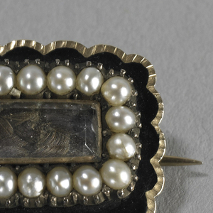 Brooch (England or United States), ca. 1830–40