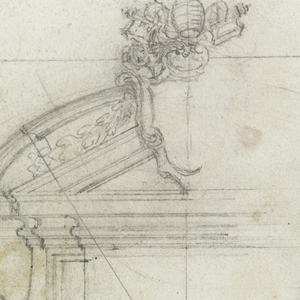 Drawing, Design for a Door Case, 1725–50