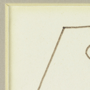 Drawing, Design for Table, ca. 1981