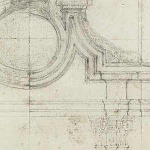 Drawing, Design of a Sepulchral Monument for a Cloister, ca. 1745