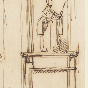 Drawing, Sketches and Script, 1765