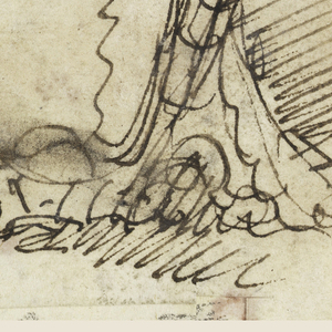 Drawing, Two escutcheons for coat of arms of Pope Benedict XIV, 1740–58