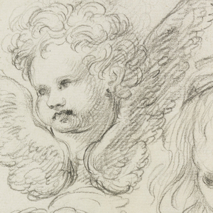 Drawing, Studies for a religious representation, 1725–40