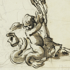 Drawing, Designs for Cartouches, mid- 18th century