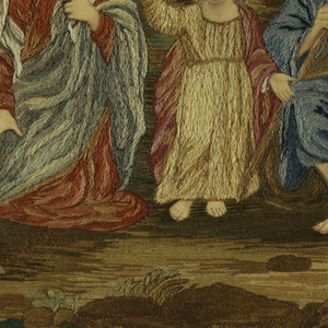 Embroidered Picture (England), 1850–1900