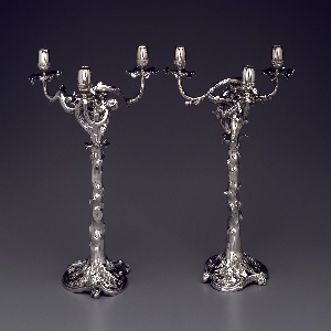 Pair Of Candelabra (Netherlands), 1766