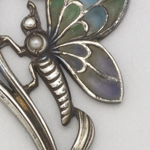Butterfly Stick Pin Finial, ca. 1890–1910