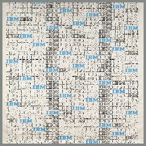 Textile, IBM, ca. 1950