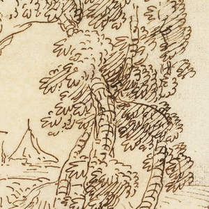 Drawing, View of a Farm, 1750–1770