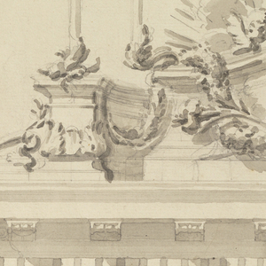 Drawing, Design for Decoration of a Ceremony, ca. 1760