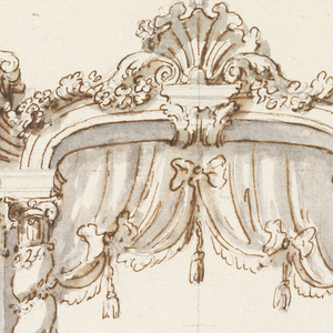 Drawing, Project for an Entrance, ca. 1745