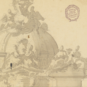 Drawing, Design for an Altar, ca. 1750