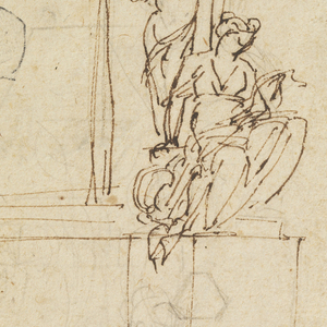 Drawing, Design for a Candelabra, ca. 1800