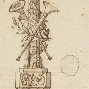 Drawing, Design for a Candelabra, ca. 1800