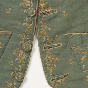 Waistcoat, 1750–1800