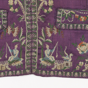 Waistcoat Fragment, late 18th century