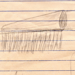 Sketch For Handle-less Toothbrush (USA), September 7, 1942
