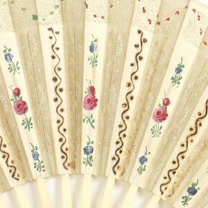 Pleated Fan, 1770-1790