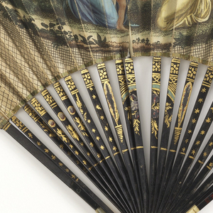 Pleated Fan (France), ca. 1805
