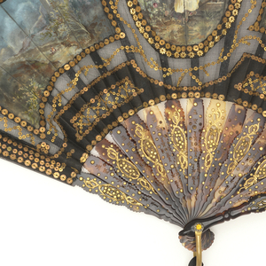 Pleated Fan (France), 1880–1900