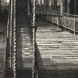 Print, Brooklyn Bridge, ca. 1950