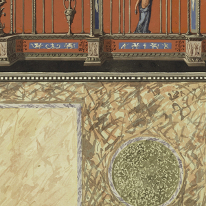 Print, Wall Decoration, Domus Aurea, Rome, 1776–77