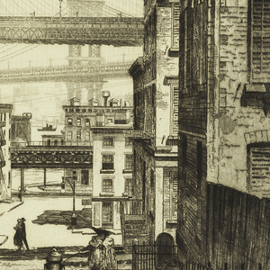 Print, "Cobwebs", 1920