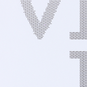 Print, Vivo in Typo with Punctuation Matrix for "Vivo in Typo" Poster, 2008