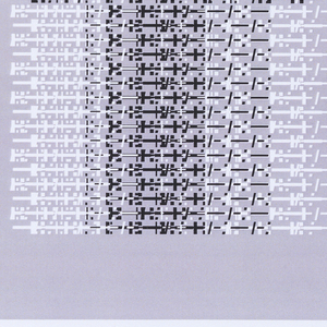 Print, Two Designs for Letter "T" with Red Matrix Layer, for "Vivo in Typo" Poster, 2008
