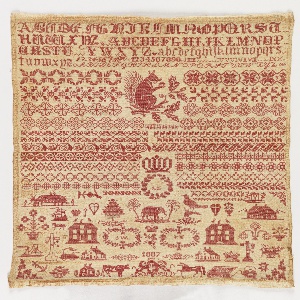 Sampler (England), 19th century