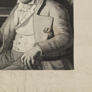 Woven Portrait (France), mid-19th century