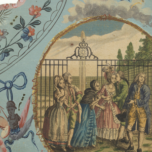 Handscreen (France), ca. 1770