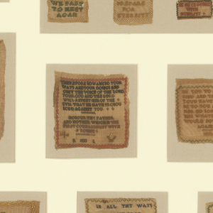 Sampler (England), 1830–35