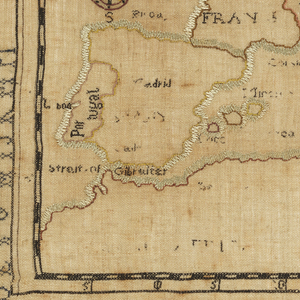 Map Sampler (England), 1784