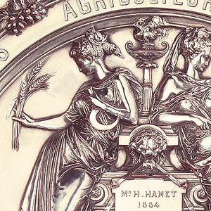 Société des Agriculteurs Plaque, 1884