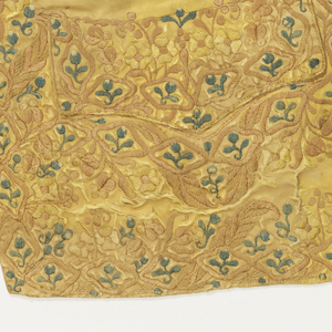 Pair Of Waistcoat Fronts, mid- 18th century