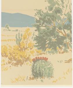 Scenic - Panel, Desert Lands, 1945–50
