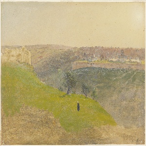 Drawing, Jerusalem from the Mount of Olives, March 1868