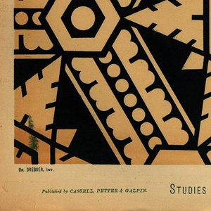 Book Illustration, Studies in Design, Ceiling Pattern, plate XXX, 1876
