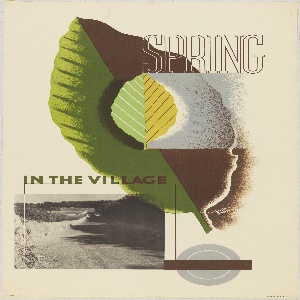 Poster, Spring in the Village, 1936